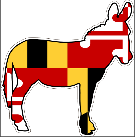 Maryland Decal - Donkey