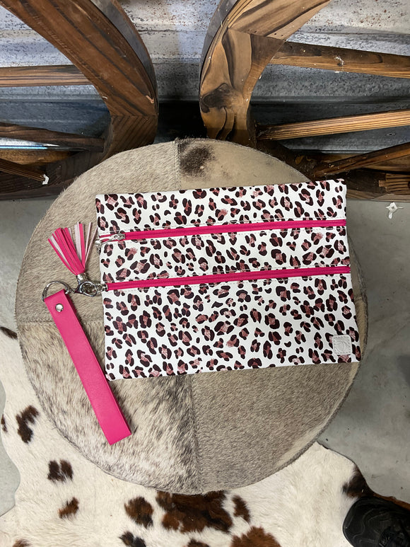 Leopard Flat lay bag