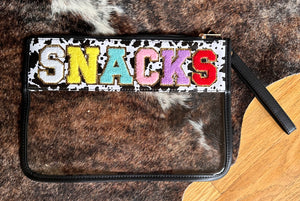 Clear Snacks Cow Bag