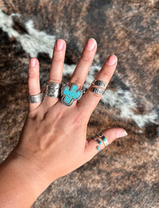 Cowboy Ring Set