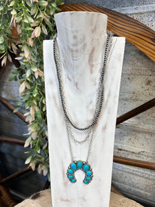 Turquoise Squash Necklace