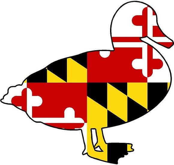 Maryland Decal - Duck, Standing
