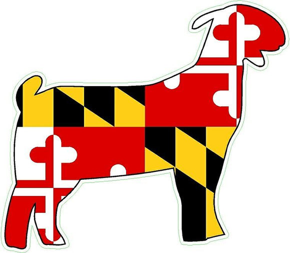 Maryland Decal - Goat