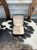 Mini Jewelry Box - Black Cow